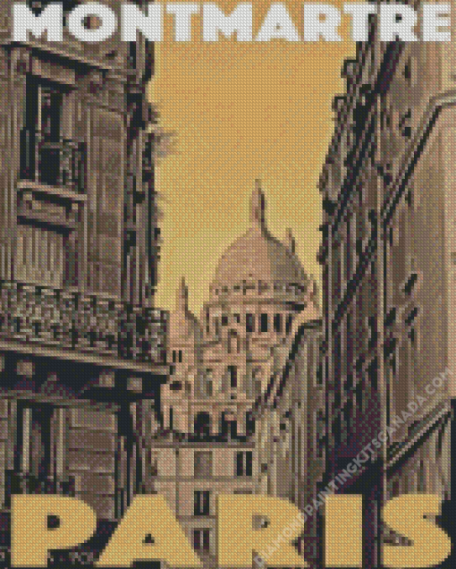 Montmartre Paris Diamond Painting