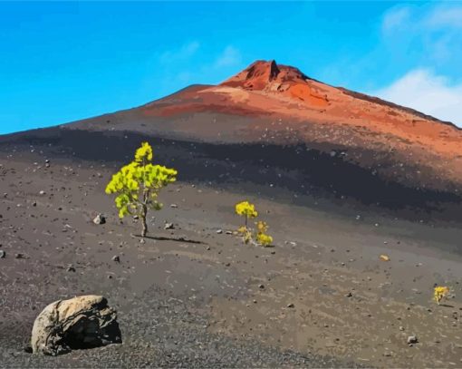 Mount Teide Tenerife Diamond Painting