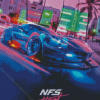 NFS Heat Video Game Diamond Painting