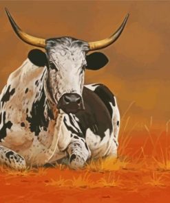 Nguni Cow Diamond Painting
