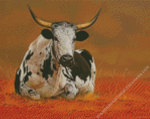 Nguni Cow Diamond Painting