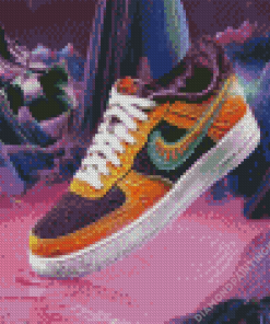 Nike Air Force Diamond Painting