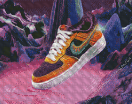 Nike Air Force Diamond Painting