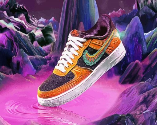 Nike Air Force Diamond Painting