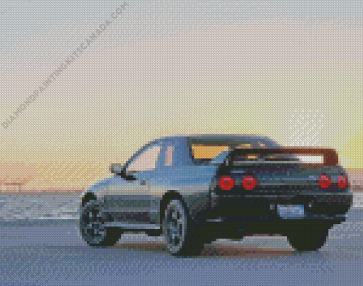 Nissan Skyline r32 Car Diamond Painting