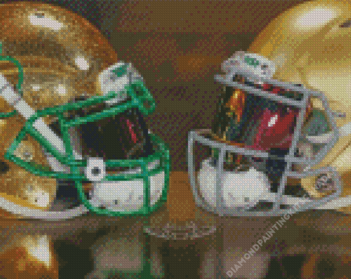 Notre Dame Helmets Diamond Painting