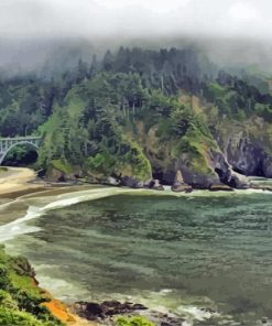 Oregon Coast Nature Diamond Painting