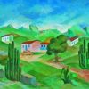 Paisagem Tarsila Do Amaral Diamond Painting