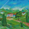 Paisagem Tarsila Do Amaral Diamond Painting