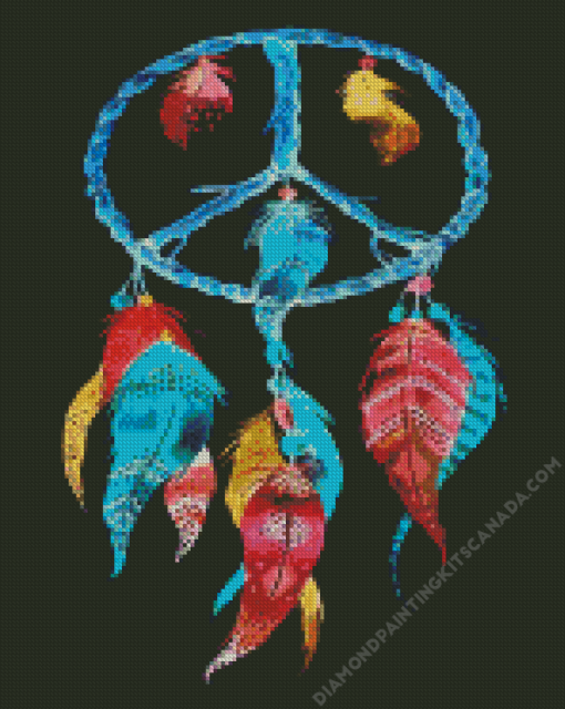 Peace Dreamcatchers Diamond Painting