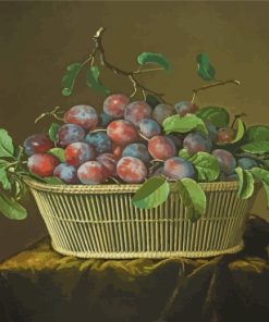 Plums Still Life Diamond Painting