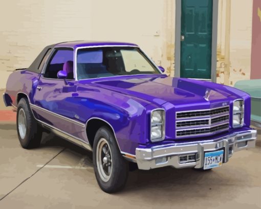 Purple 76 Monte Carlo Diamond Painting