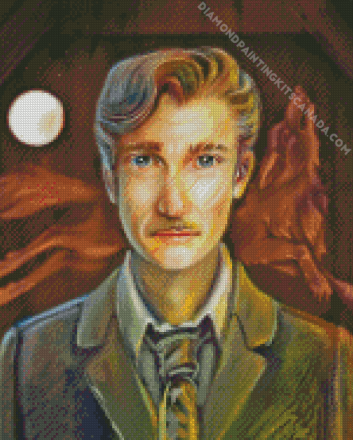 Remus Lupin And Wolf Diamond Painting