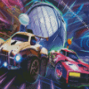 Rocket League Racing Cars Diamond Painting