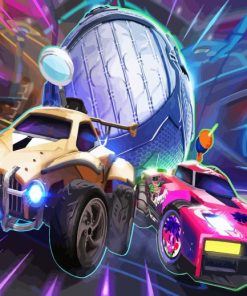 Rocket League Racing Cars Diamond Painting