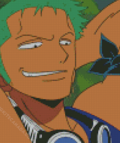 Roronoa Zoro Character Diamond Painting