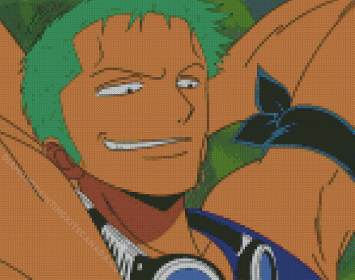 Roronoa Zoro Character Diamond Painting