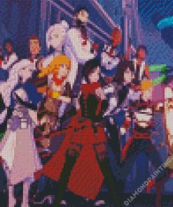 Rwby Anime Characters Diamond Painting