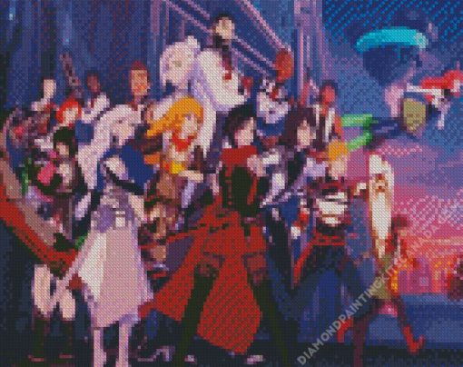 Rwby Anime Characters Diamond Painting