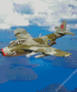 Saab 29 Tunnan Diamond Painting