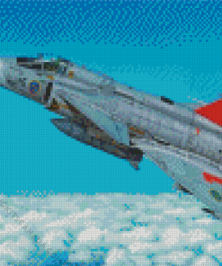 Saab 37 Viggen Diamond Painting