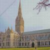 Salisbury Cathedral England Diamond Painting