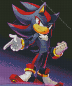 Shadow Sonic Diamond Painting