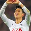 Son Heung Min Tottenham Player Diamond Painting