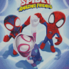 Spidey And His Amazing Friends Diamond Painting