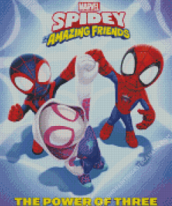 Spidey And His Amazing Friends Diamond Painting