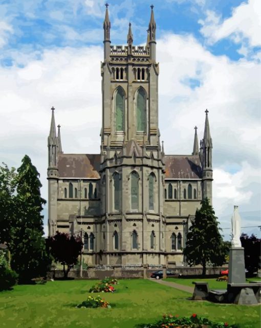 St Canice Round Tower Kilkenny Diamond Painting