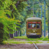 St Charles Streetcar Diamond Painting