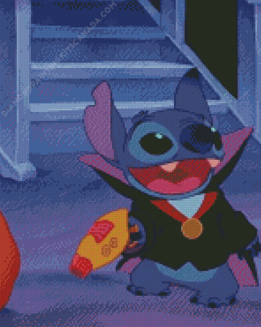 Stitch Halloween Mood Diamond Painting