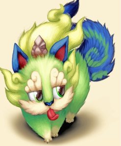 Tama Sakuna Video Game Diamond Painting