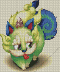 Tama Sakuna Video Game Diamond Painting