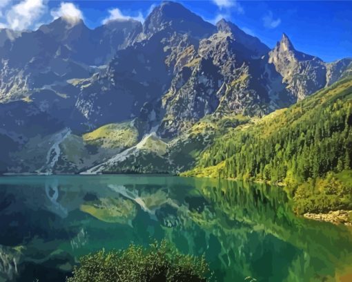 Tatras Mountains Diamond Painting