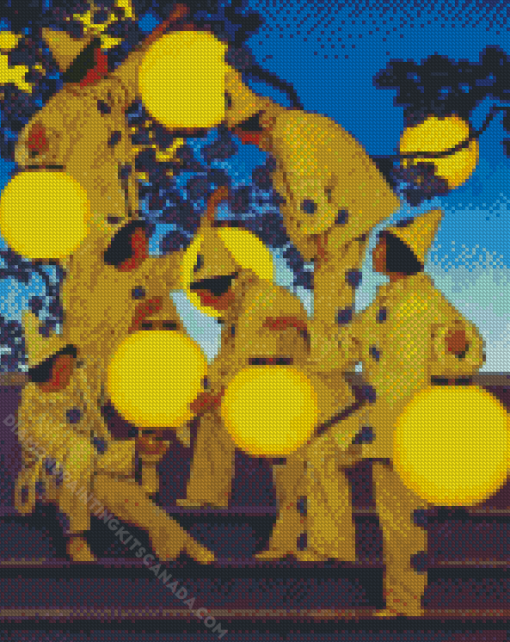 The Lantern Bearers Diamond Painting