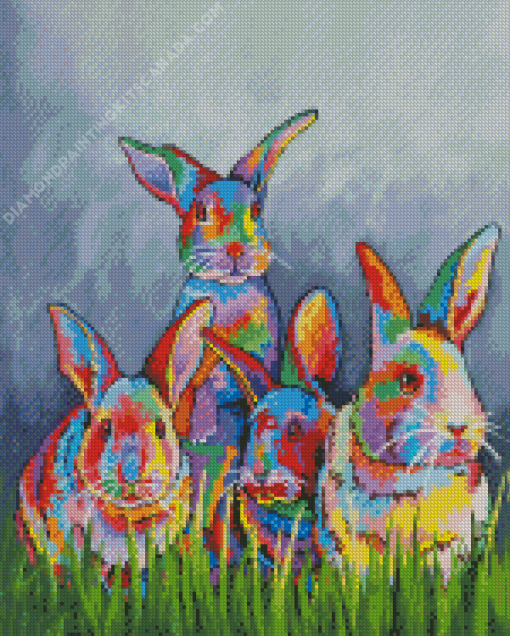 The McBunnies by Steven Brown Diamond Painting