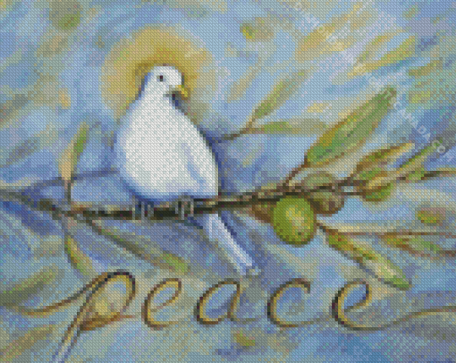 The Peace Dove Art Diamond Painting