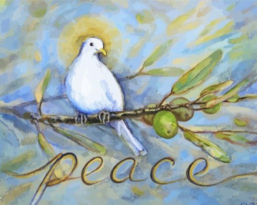 The Peace Dove Art Diamond Painting