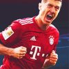 The Player Robert Lewandowski Diamond Painting