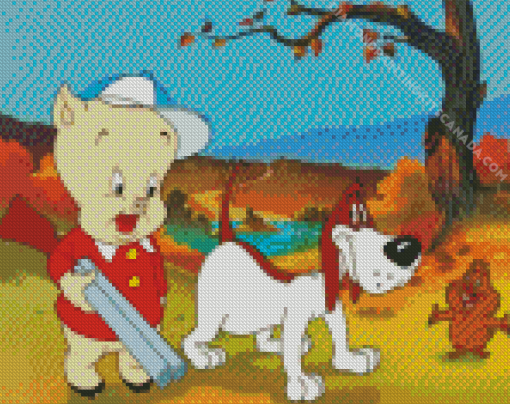 The Porky Pig Diamond Painting