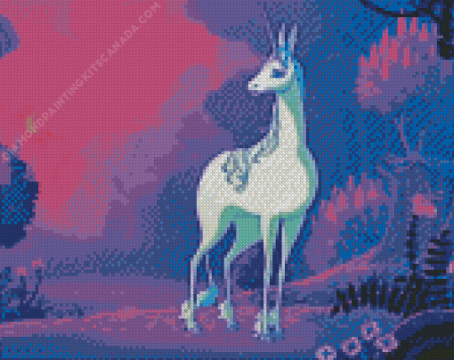 The Last Unicorn Animation Movie Diamond Painting