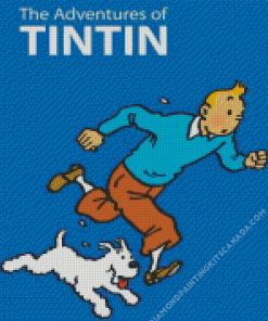 Tin Tin Poster Diamond Painting