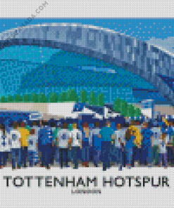 Tottenham Hotspur Stadium Diamond Painting