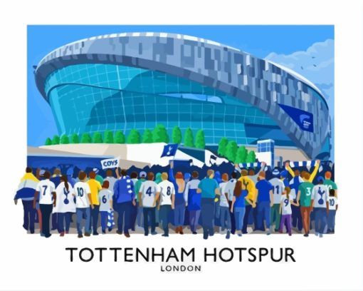 Tottenham Hotspur Stadium Diamond Painting