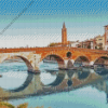 Verona Italy Ponte Pietra Diamond Painting