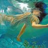 Woman Undersea Art Diamond Painting