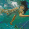 Woman Undersea Art Diamond Painting