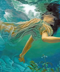 Woman Undersea Art Diamond Painting